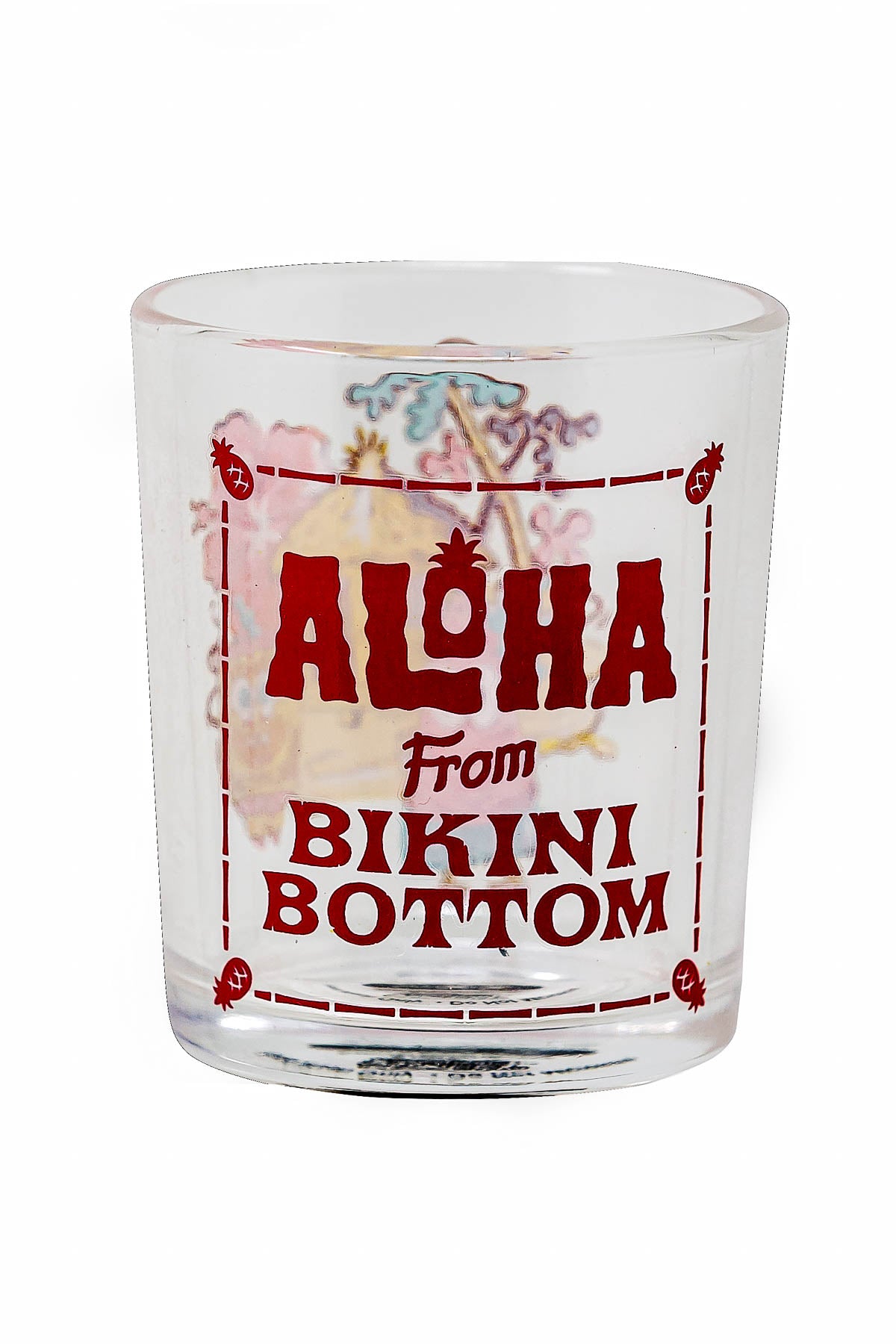 Sponge bob Aloha Juice cups bikini bottom
