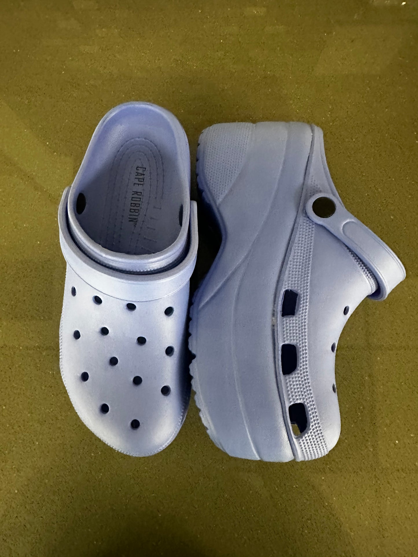 Light Purple Platform Clogs