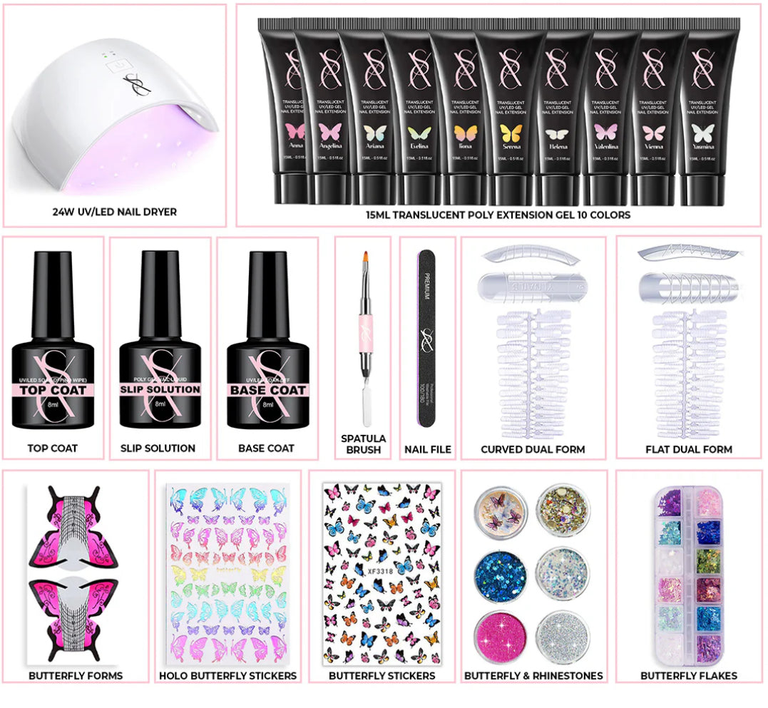 Poly Nail Gel Kit