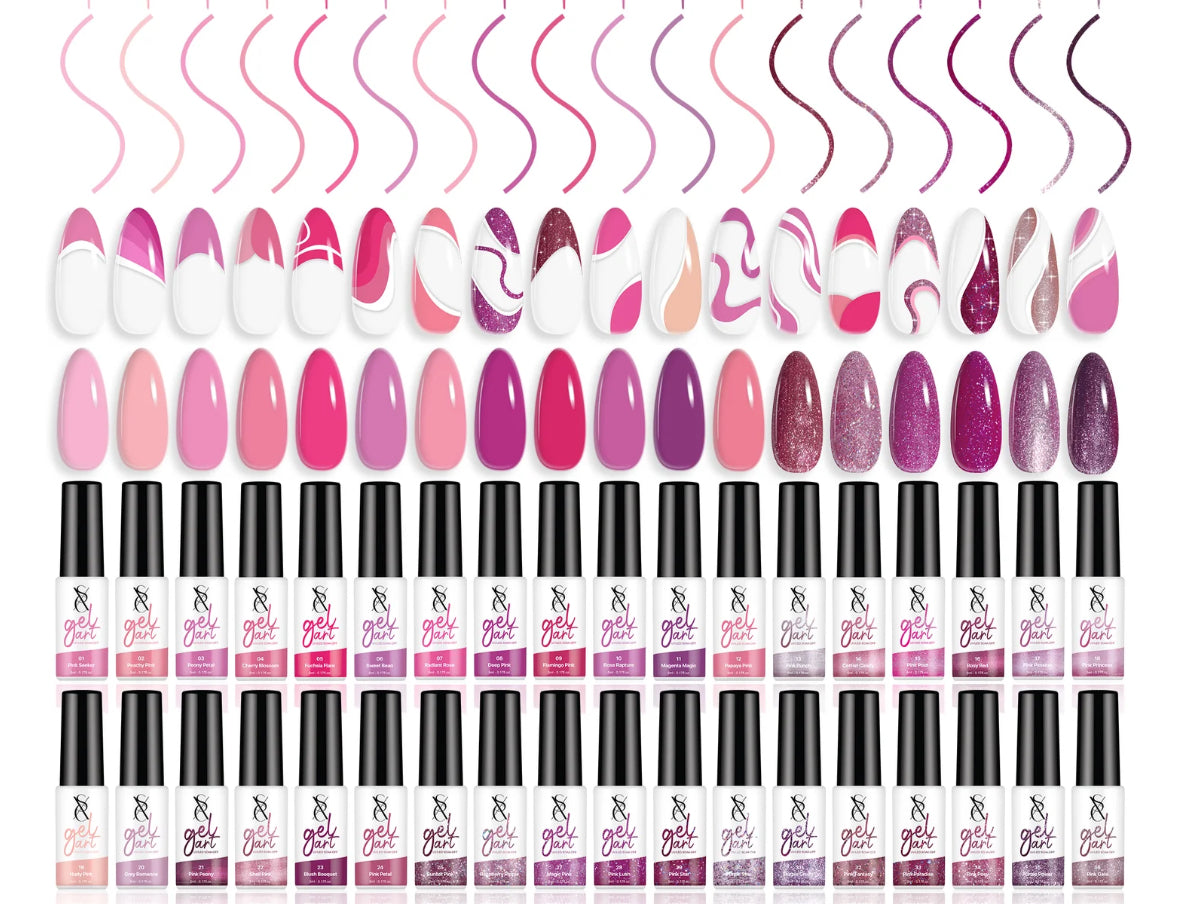 Nail Gel set 36 Colors