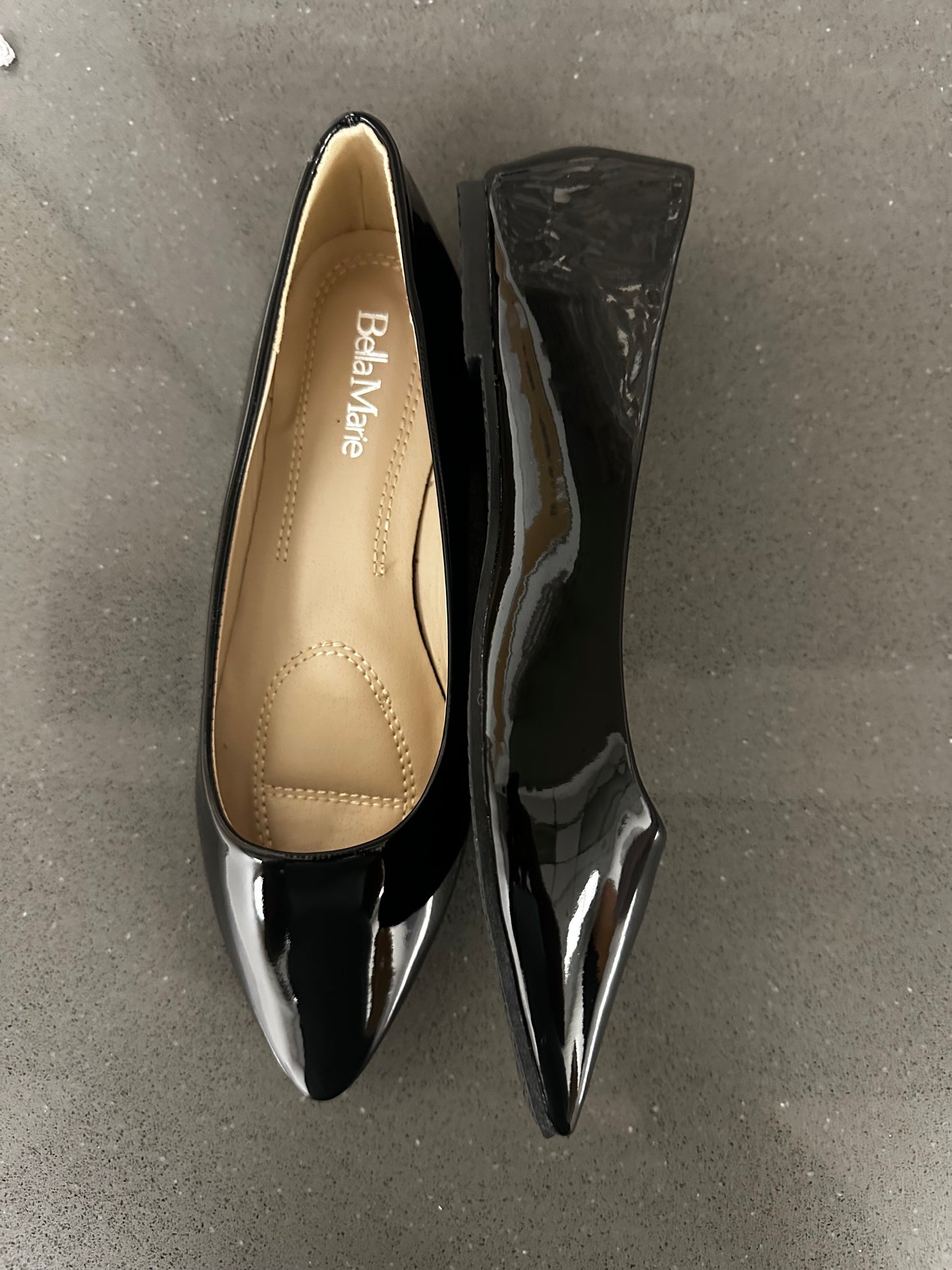 Women's Trotter shoes Black Glossy