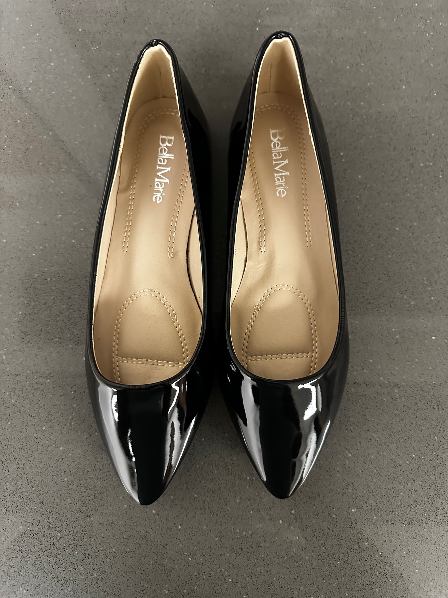 Women's Trotter shoes Black Glossy