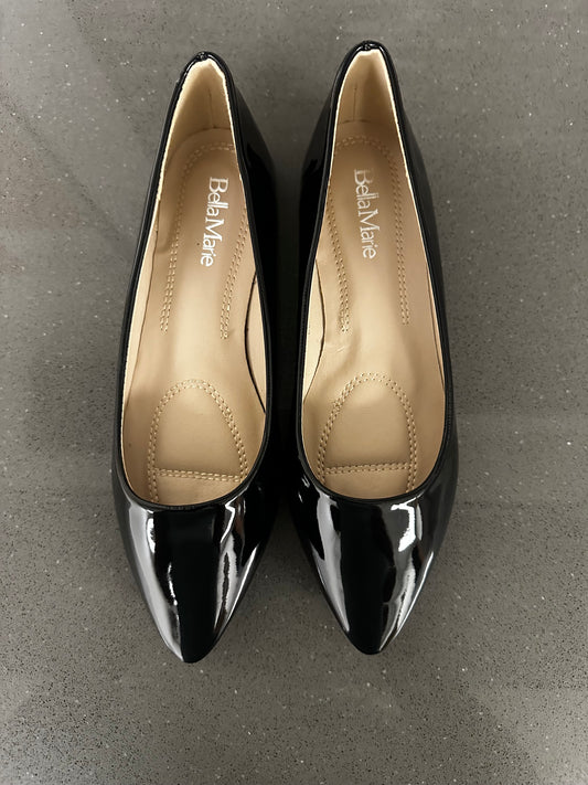 Women's Trotter shoes Black Glossy