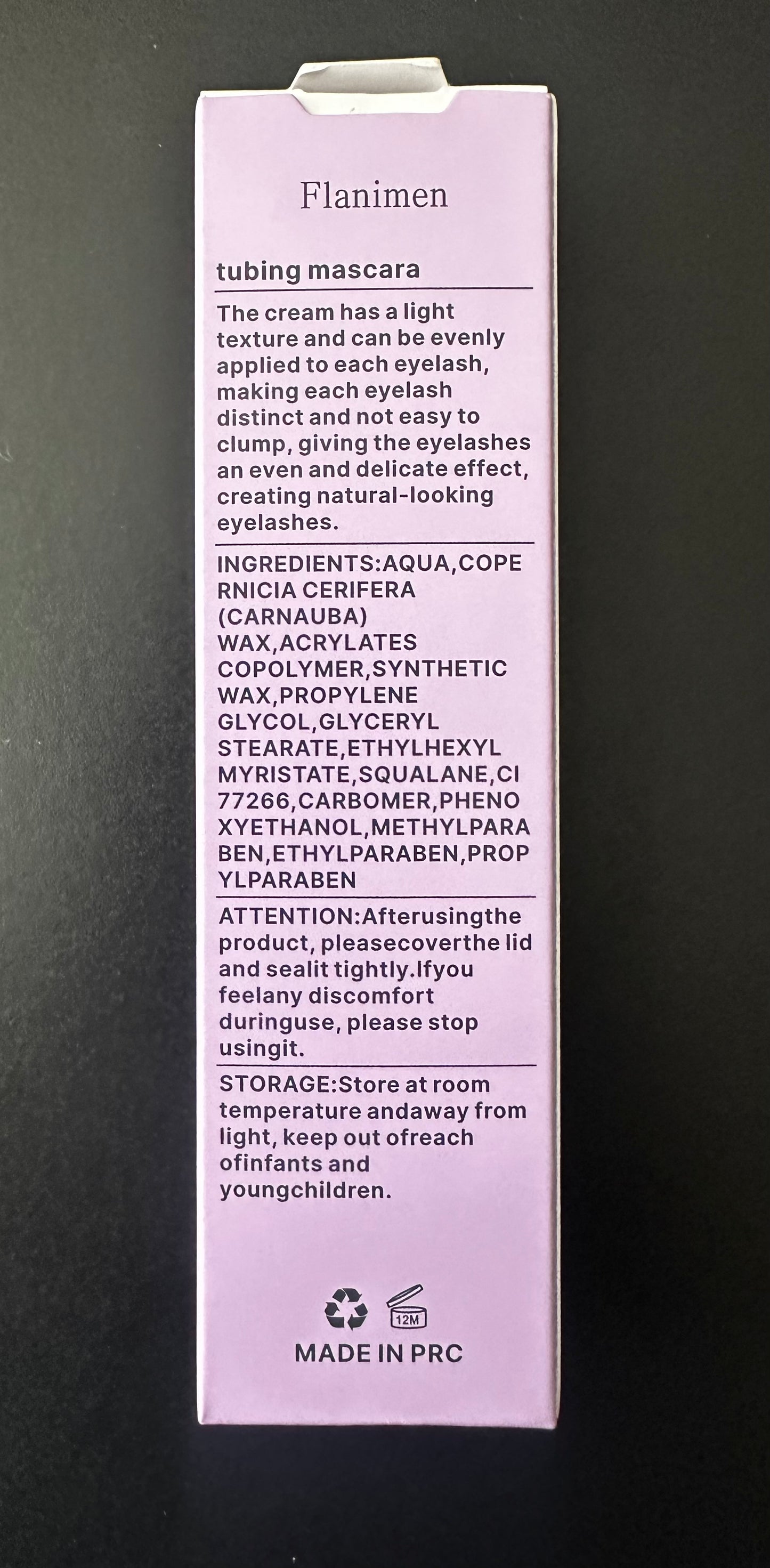Tubing Mascara Black